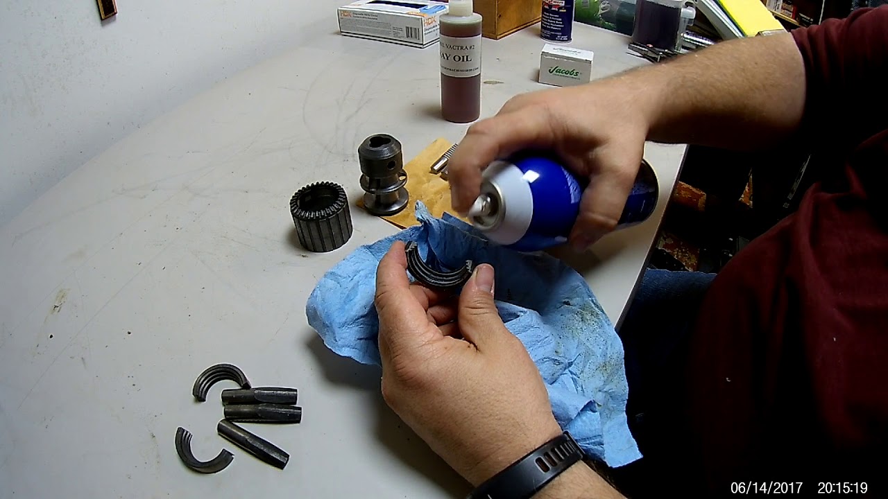 Rebuilding a Jacobs 34-06 Heavy Duty 1/2" drill chuck part 1 of 3