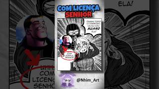 Esse vídeo não era sobre excuse me sir (animação) @Nhim_art #edit #cute #girl #anime #funny #mimi