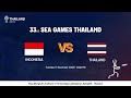Thailand vs Indonesia - SEA Games 2025 Round Robin Game