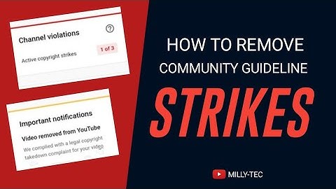 How To Remove Community Guideline Strike on YouTube | How To Appeal