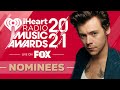 iHeartRadio Music Awards 2021 | Nominees