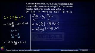 BITSAT 2017 | Physics | Q6 Electromagnetic Induction Mutual Inductance