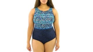 Delta Burke Globe Trotter Highneck One Piece Swimoutlet