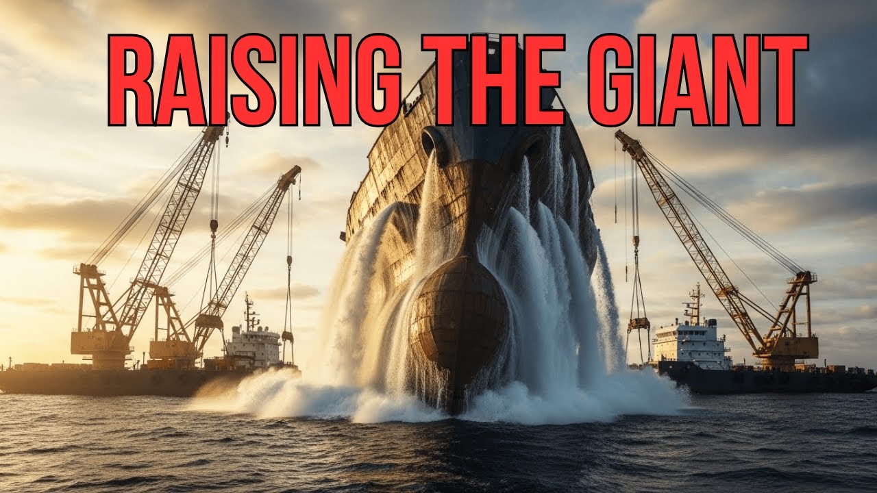 How To Salvage A 50,000 Ton Monster From The Ocean Floor?