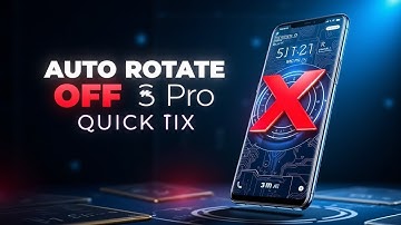 How to Turn Off Auto Rotate on Redmi Note 8 Pro