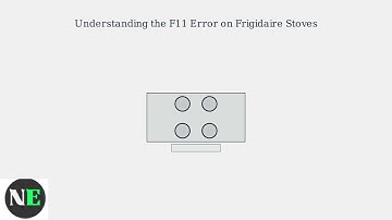 How To Fix F11 Error On Frigidaire Stove — Touchpad/Control Panel Repair Guide