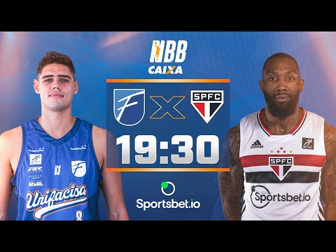 🐊Unifacisa X São Paulo🔴⚪⚫ | NBB CAIXA 2023/24 | 11/01/2024 | Ao vivo e com imagens