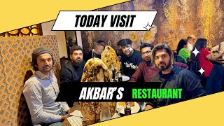 Today Visit Akbar's Restaurant Manchester || Hum Geye Akbar's Restaurant par