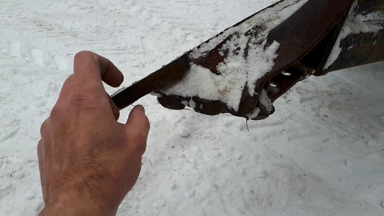 Чистка улицы, и про боковой отвал МТЗ.