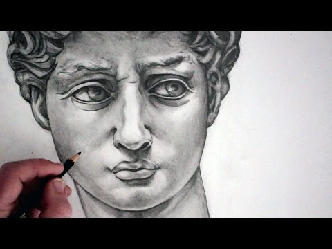 How to Draw a Face Michelangelo39s Famous quotDavidquot Sculpture