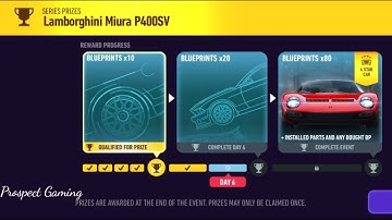 Need for Speed: No Limits - Live Event | Lamborghini Miura P400 SV (day5) part 5/7