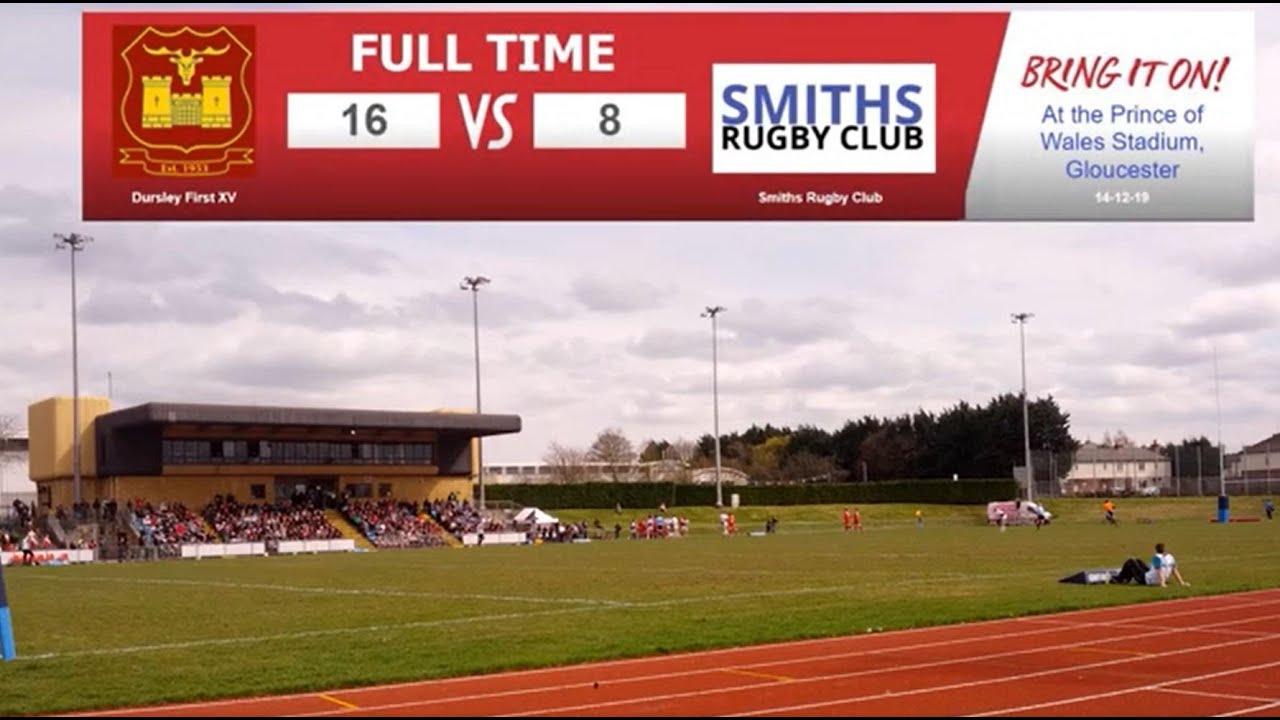 Smiths Rugby [8]-v- Dursley RFC 1st XV [14] 14-12-19 - YouTube