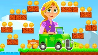 Princesa Rapunzel - Juegos Para Niños - Driving With Rapunzel Princess Adventurs world screenshot 1