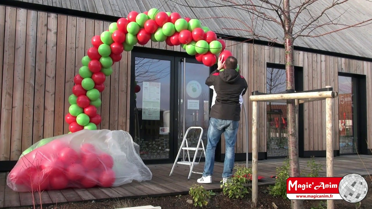 Montage Arche de Ballons – ESPACE FRANNY