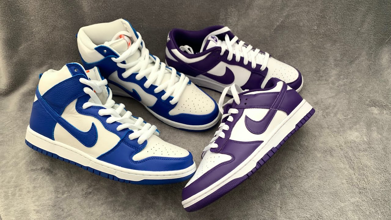 Nike SB Dunk High Pro ISO Kentucky & Nike Dunk Low