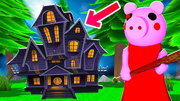 ROBLOX PIGGY ESCAPE THE HAUNTED HOUSE MAP! (Piggy Build Mode)
