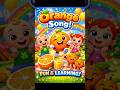 🍊 Orange Song for Kids | Fun Learning with Fruits! #babysongs #cocomelonstyle #kidssongs