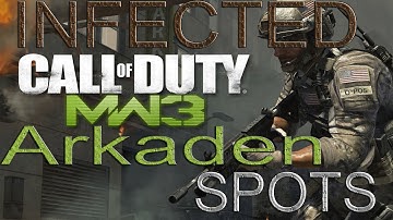 *BEST* 2 Arkaden Infected Spots II MW3 Glitches/Spots II Tutorial