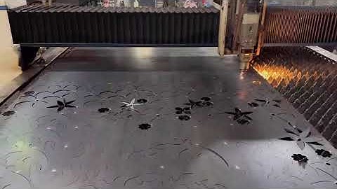 Cắt CNC thép tấm hoa văn theo yêu cầu - Thép Kim Đồng