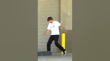Aaron Kyro learns to Inward Heelflip #shorts