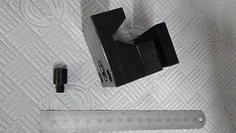 Making A Carriage Stop For The Harrison M300 Part 3