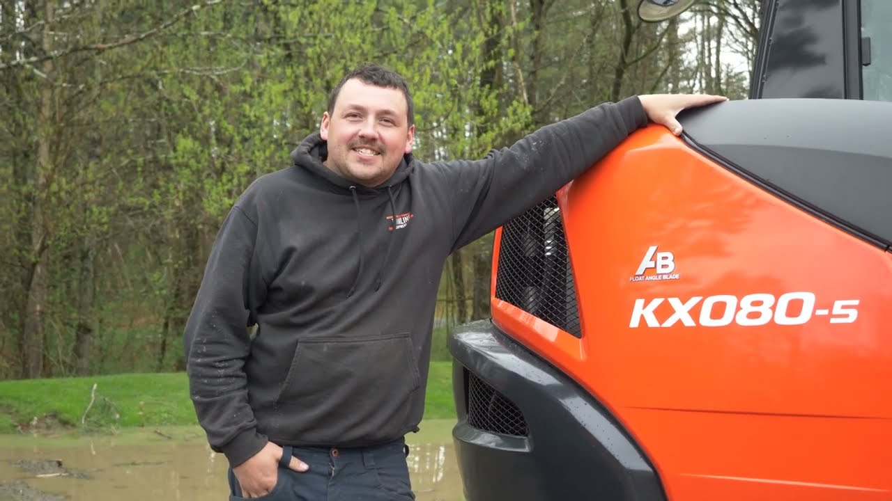 Dig into the Future with the NEW KX080-5 - YouTube