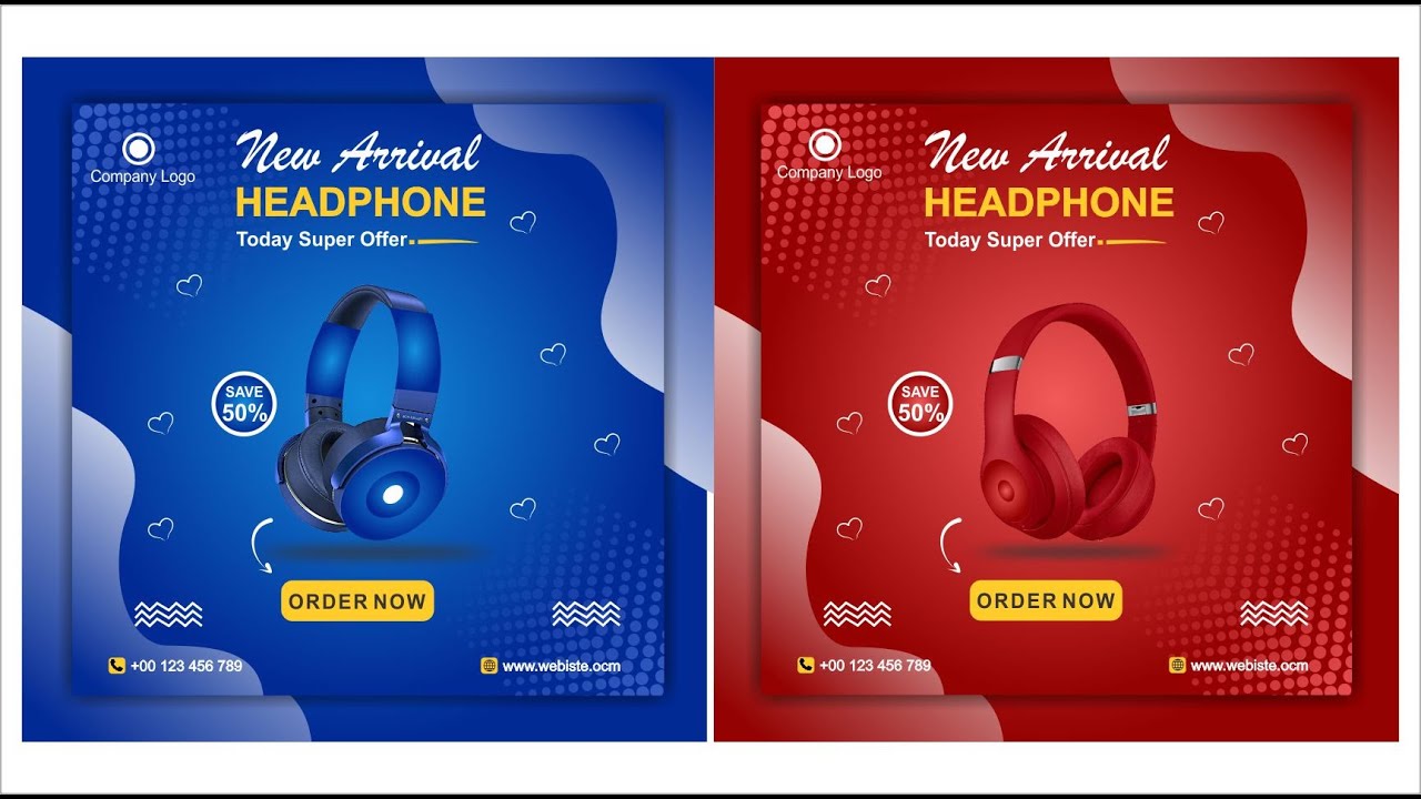 How to Design Gadget Advertisement Poster in Corel Draw | Corel Draw
