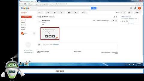 Chapter 9 - Working with E-mail Part 6 - Downloading the Attachments | Class 5 Computer