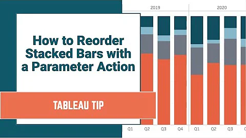 How to Reorder a Chart with a Parameter Action