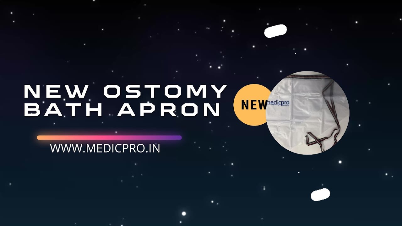NEW OSTOMY BATH APRON FOR OSTOMATES