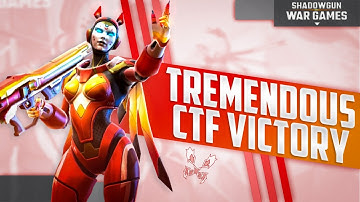 TREMENDOUS CTF VICTORY WITH SARA! | SHADOWGUN WARGAMES | 1080p 60fps | Android/IOS
