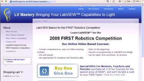 Tip Jar #05 (1of2)- FIRST Robotics LabVIEW Primer