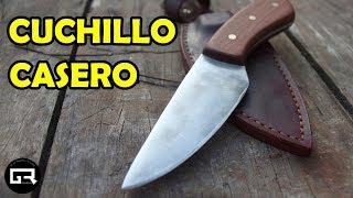 CUCHILLO CASERO PASO A PASO | Knife