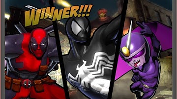 ULTIMATE MARVEL VS. CAPCOM 3 Deadpool,Viewtiful Joe,Spiderman Requested Gameplay