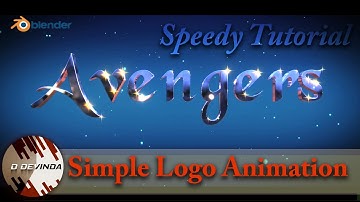 Simple Logo Animation Speedy Tutorial (Blender 2.8)