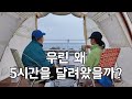 5시간 걸린 바다위 캠핑장🌊 울산 당사현대차오션캠프ㅣ현실캠핑