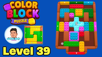 Color block puzzle 3d jam level 39 walkthrough gameplay 