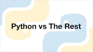 Why Python over other programming languages?