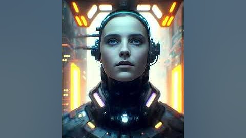Stable Diffusion video test Cyberpunk girl face DEFORUM