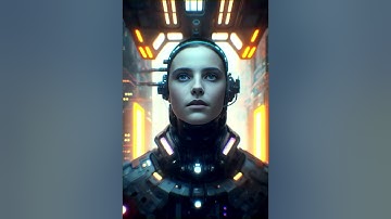 Stable Diffusion video test Cyberpunk girl face DEFORUM