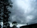 Dark sky from hurricane irene