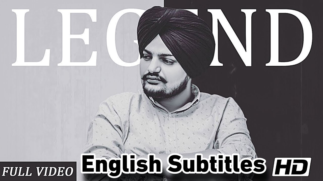 English Translation/Subtitles | Legend : Sidhu Moose Wala | Prod By The Kidd