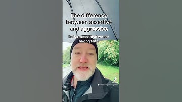 The difference between assertive and aggressive, conflict resolution #angermanagement