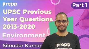 Environment: UPSC Previous Year Question Discussion | UPSC Prelims Preparation | Part 1