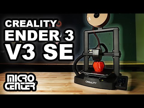 Creality Ender 3 V3 SE - The new king of entry level 3D Creality Ender 3 V3 SE - The new king of entry level 3D