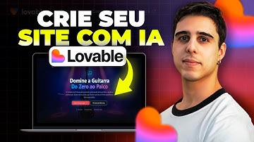 [Curso Básico de Lovable] - Aula 1 -  O que é Lovable e construindo seu primeiro site com IA