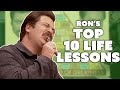 Ron Swanson's Top 10 Life Lessons | Parks & Recreation | Comedy Bites