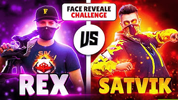REX VS SATVIK 😮 1 VS 1 🥵  FACE REVEALED 😱🔥-SAMSUNG A3,A5,A6,A7,J2,J5,J7,S5,S6,S7,S9,A10,A20,A30,A50