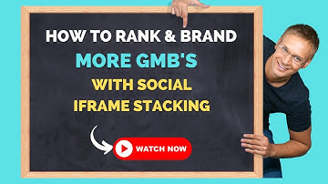 Social stacks - How to improve google my business rankings with Schema-iframe hacks | local GMB seo