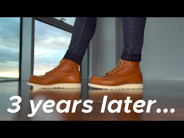 Red Wing 875 "Lifestyle boots" some yrs later (2 days weekly for 6 every year) Updated Review - YouTube